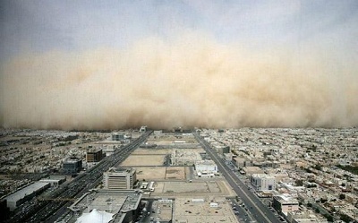 Sandstorm over Riyadh