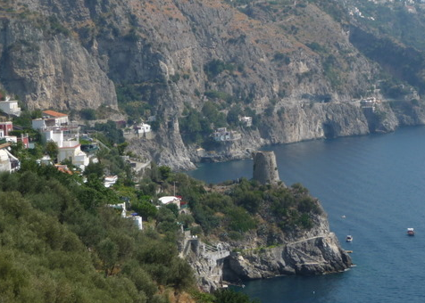 A Saracen Tower on the Amalfi Coast