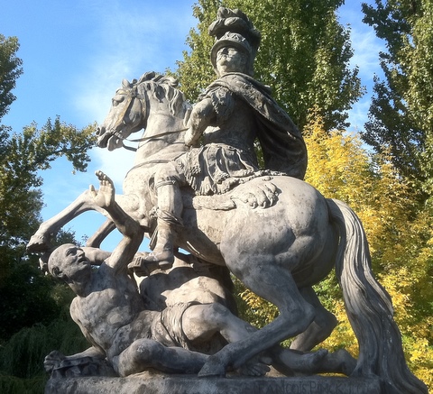 Jan Sobieski Note the Ottoman soldier he is trampling is holding a copy of the Koran