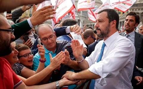 Italy’s hero – Vice-Premier Matteo Salvini